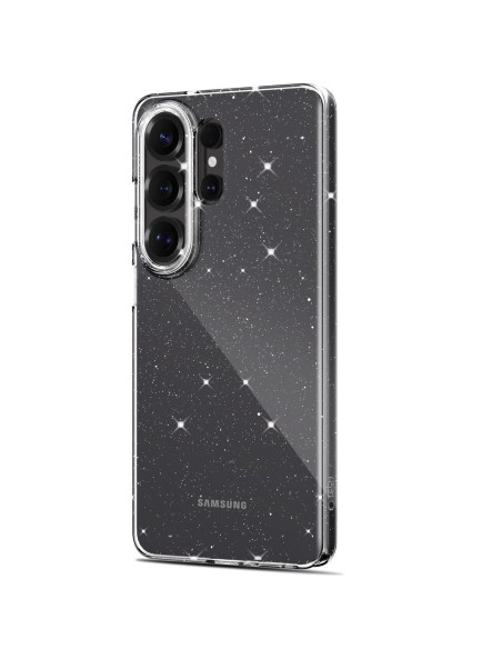 
„Samsung Galaxy S26 Ultra FlexAir“ dėklas – permatomas, blizgus
