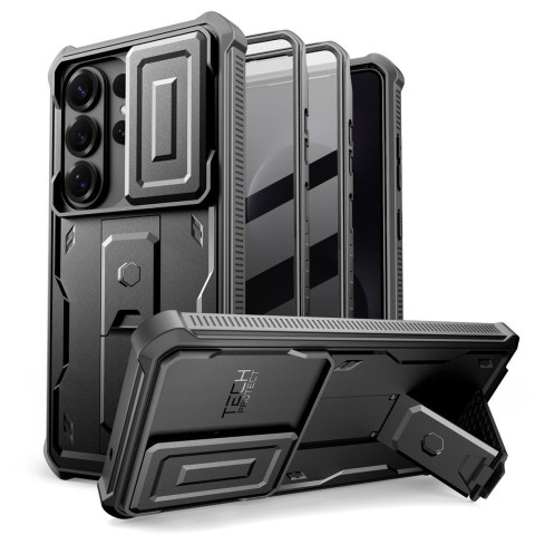 
„Samsung Galaxy S26 Ultra“ „Kevlar Cam+“ dėklas – juodas
