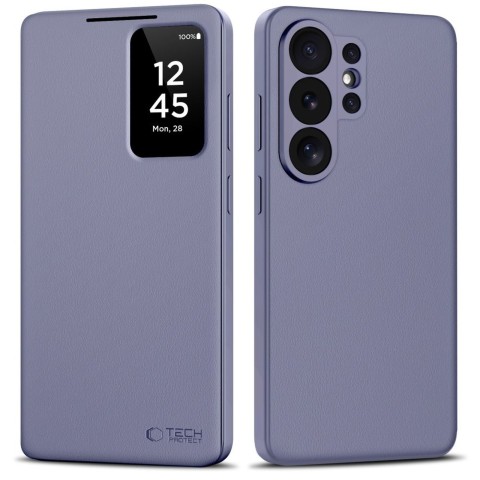 
„Samsung Galaxy S26 Ultra“ išmanusis piniginės dėklas – violetinis
