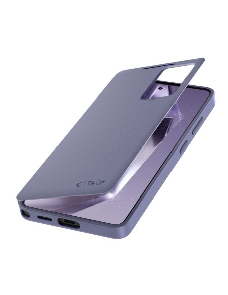 
„Samsung Galaxy S26 Ultra“ išmanusis piniginės dėklas – violetinis

