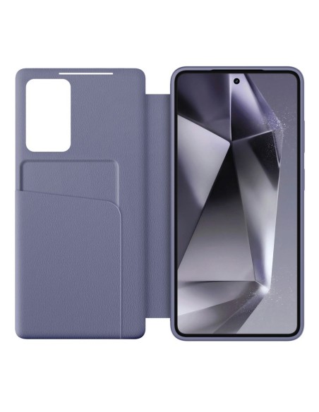 
„Samsung Galaxy S26 Ultra“ išmanusis piniginės dėklas – violetinis
