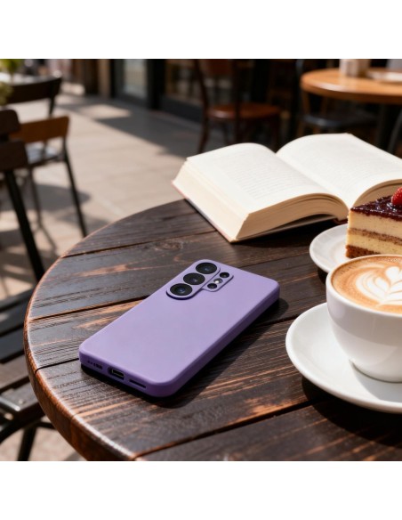 
„Samsung Galaxy S26 Ultra“ išmanusis piniginės dėklas – violetinis
