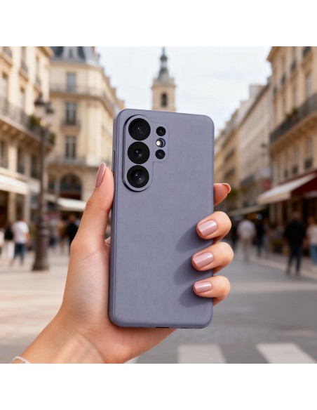 
„Samsung Galaxy S26 Ultra“ išmanusis piniginės dėklas – violetinis
