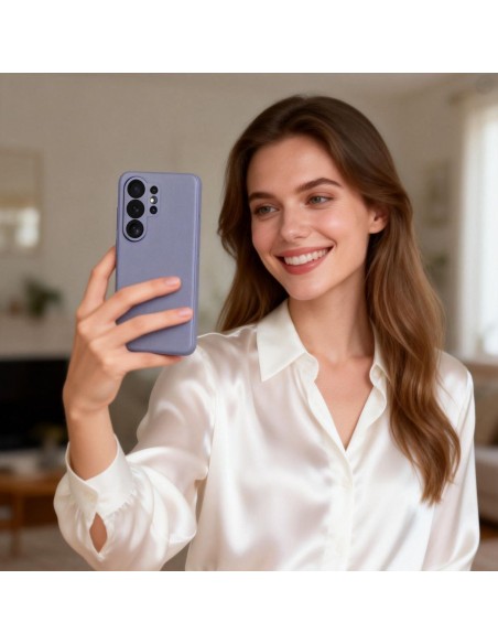 
„Samsung Galaxy S26 Ultra“ išmanusis piniginės dėklas – violetinis
