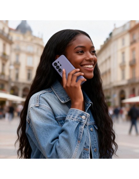 
„Samsung Galaxy S26 Ultra“ išmanusis piniginės dėklas – violetinis
