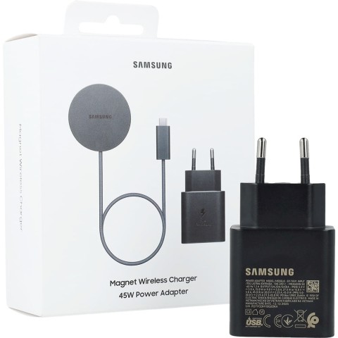 
„Samsung EP-P2900TBE“ 25 W belaidis įkroviklis su 45 W adapteriu – pilkas

