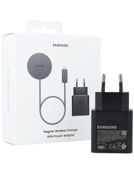 
„Samsung EP-P2900TBE“ 25 W belaidis įkroviklis su 45 W adapteriu – pilkas
