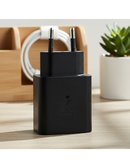 
„Samsung EP-P2900TBE“ 25 W belaidis įkroviklis su 45 W adapteriu – pilkas
