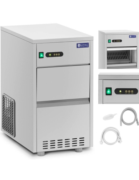 Baro ledo aparatas Ledo kubelių aparatas 20kg/dieną 5kg 165W