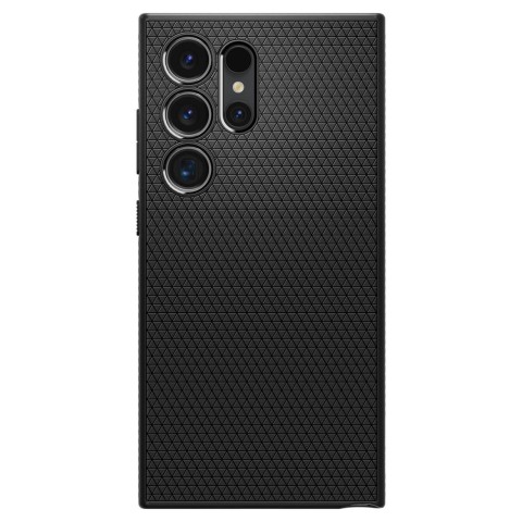 
„Samsung Galaxy S24 Ultra Liquid Air“ dėklas – matinės juodos spalvos

