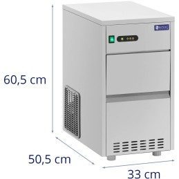 Baro ledo aparatas Ledo kubelių aparatas 20kg/dieną 5kg 165W