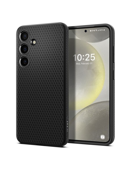 
„Samsung Galaxy S24 Liquid Air“ dėklas – matinės juodos spalvos
