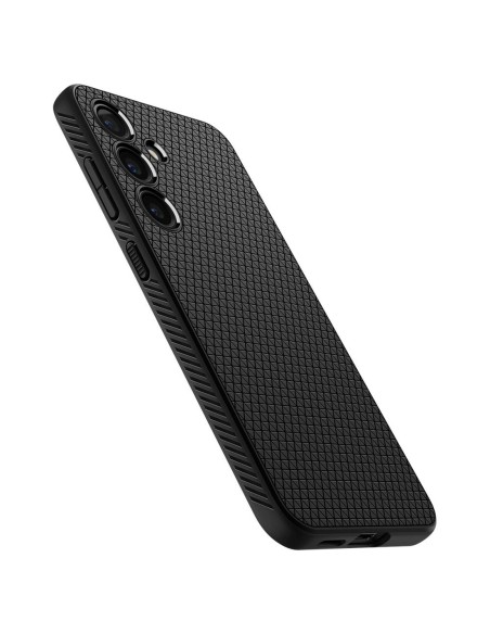 
„Samsung Galaxy S24 Liquid Air“ dėklas – matinės juodos spalvos
