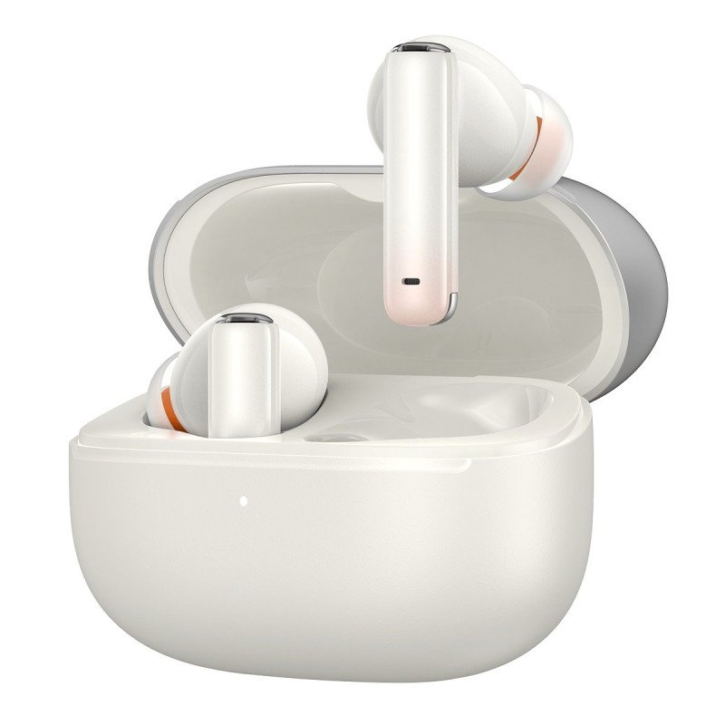 Storm 1 Bluetooth 5.2 TWS į ausis įdedamos belaidės ausinės su ANC/ENC baltos spalvos