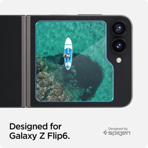 
Grūdintas stiklas, skirtas „Samsung Galaxy Z Flip 6 Glas.tR EZ Fit“ - 2 vnt.
