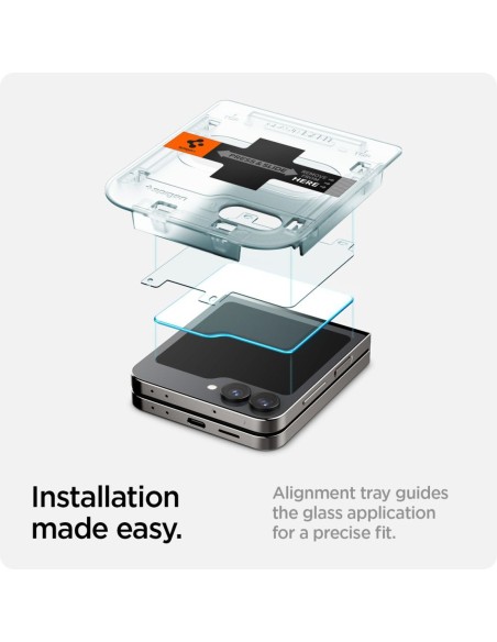 
Grūdintas stiklas, skirtas „Samsung Galaxy Z Flip 6 Glas.tR EZ Fit“ - 2 vnt.
