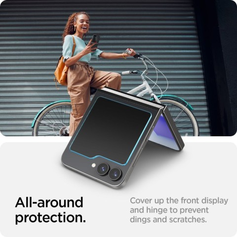 
Grūdintas stiklas, skirtas „Samsung Galaxy Z Flip 6 Glas.tR EZ Fit“ - 2 vnt.
