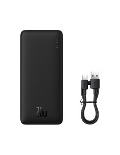 
Nešiojamoji baterija 20W 30000mAh USB-A USB-C AirPow greito įkrovimo su 30 cm USB-C laidu - juoda

