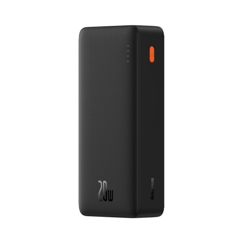 
Nešiojamoji baterija 20W 30000mAh USB-A USB-C AirPow greito įkrovimo su 30 cm USB-C laidu - juoda
