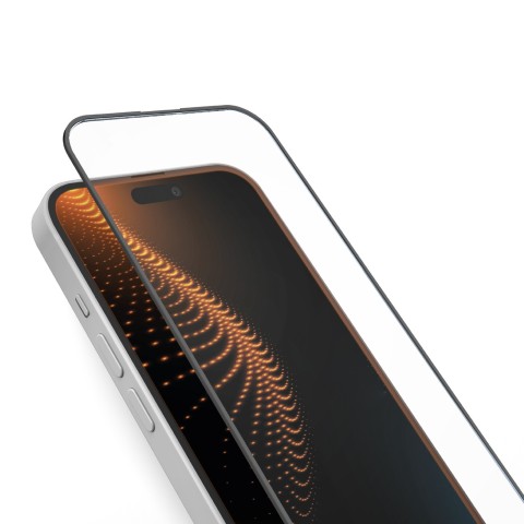 
Grūdintas stiklas su rėmeliu, skirtas „iPhone 16 Pro“ grūdintas stiklas D3O
