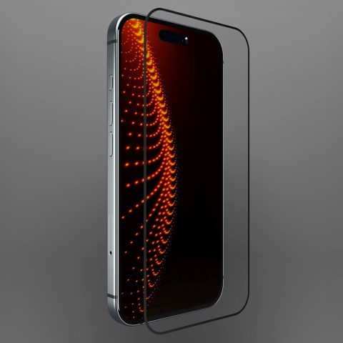 
Grūdintas stiklas su rėmeliu, skirtas „iPhone 16 Pro“ grūdintas stiklas D3O
