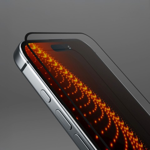 
Grūdintas stiklas su rėmeliu, skirtas „iPhone 16 Pro“ grūdintas stiklas D3O
