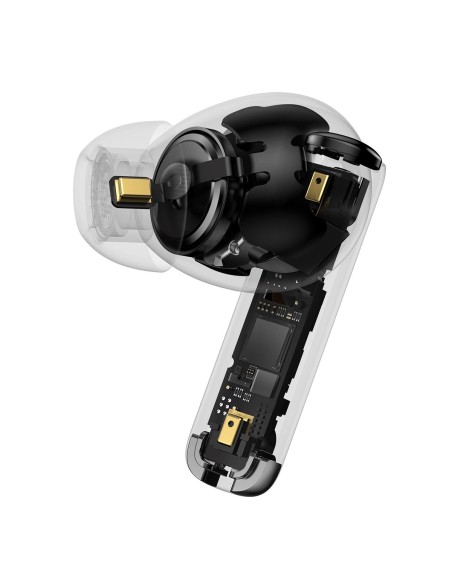 Storm 1 Bluetooth 5.2 TWS į ausis įdedamos belaidės ausinės su ANC/ENC baltos spalvos Storm 1 Bluetooth 5.2 TWS į ausis įdedamos belaidės ausinės su ANC/ENC baltos spalvos