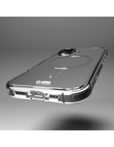 
„iPhone 16 Plus Extreme Mag D3O MagSafe“ dėklas – skaidrus
