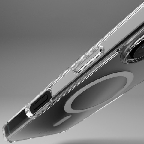 
„iPhone 16 Plus Extreme Mag D3O MagSafe“ dėklas – skaidrus
