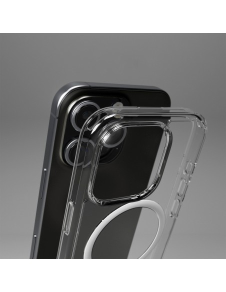 
„iPhone 16 Pro Max Extreme Mag D3O MagSafe“ dėklas – permatomas

