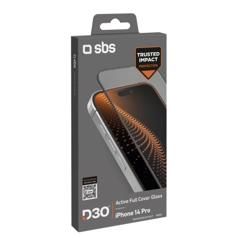 
Grūdintas stiklas su rėmeliu, skirtas iPhone 14 Pro D3O
