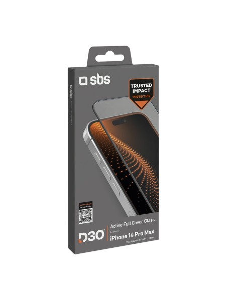 
Grūdintas stiklas su rėmeliu, skirtas iPhone 14 Pro Max D3O
