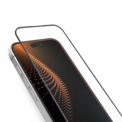 
Grūdintas stiklas su rėmeliu, skirtas iPhone 13 Pro Max / 14 Plus D3O
