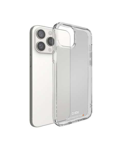 
iPhone 15 Pro D3O dėklas – permatomas
