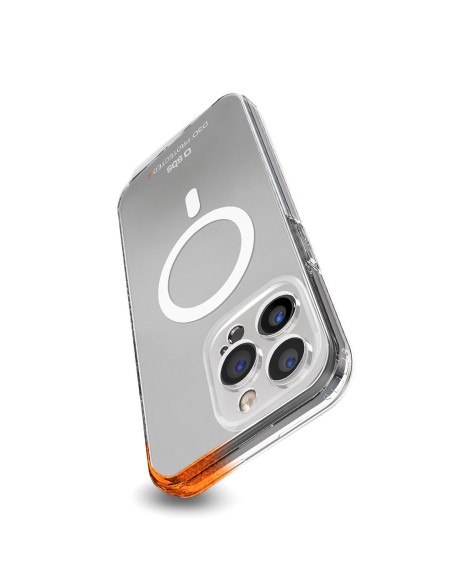 
„iPhone 15 Pro Max D3O MagSafe“ dėklas – permatomas
