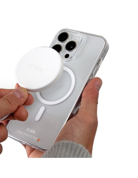 
„iPhone 15 Pro Max D3O MagSafe“ dėklas – permatomas
