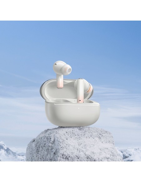 Storm 1 Bluetooth 5.2 TWS į ausis įdedamos belaidės ausinės su ANC/ENC baltos spalvos Storm 1 Bluetooth 5.2 TWS į ausis įdedamos belaidės ausinės su ANC/ENC baltos spalvos