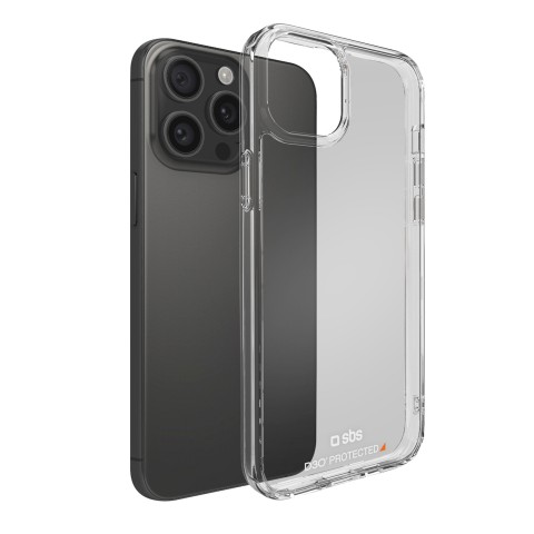 
iPhone 15 Pro Max D3O dėklas – skaidrus
