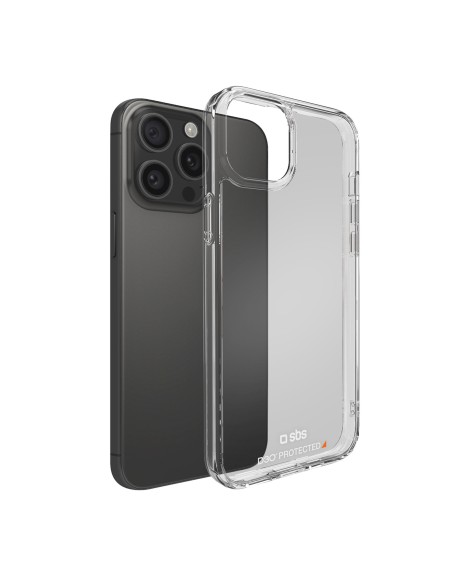 
iPhone 15 Pro Max D3O dėklas – skaidrus
