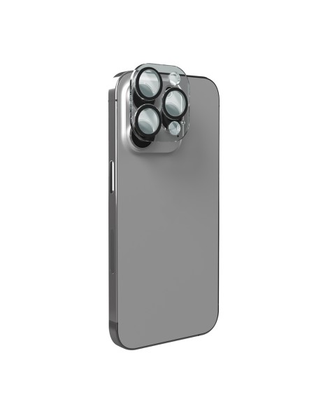 
iPhone 14 Pro / 14 Pro Max D3O grūdintas stiklas su kamera ir salele
