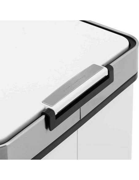 Automatinė šiukšlių dėžė ant kojų 45 l - balta Automatinė šiukšlių dėžė ant kojų 45 l - balta