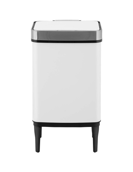 Automatinė šiukšlių dėžė ant kojų 45 l - balta Automatinė šiukšlių dėžė ant kojų 45 l - balta