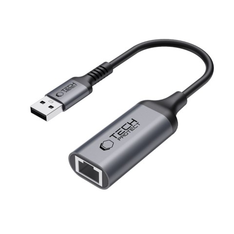 
USB-A į Ethernet RJ45 1000 Mbps adapteris – juodas
