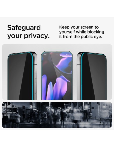 
Privatumo stiklas, skirtas „Google Pixel 9 / 9 Pro“ su aplikatoriumi - 2 vnt.
