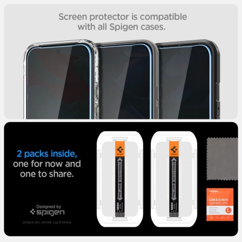 
Privatumo stiklas, skirtas „Google Pixel 9 / 9 Pro“ su aplikatoriumi - 2 vnt.
