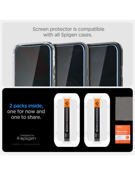 
Privatumo stiklas, skirtas „Google Pixel 9 / 9 Pro“ su aplikatoriumi - 2 vnt.
