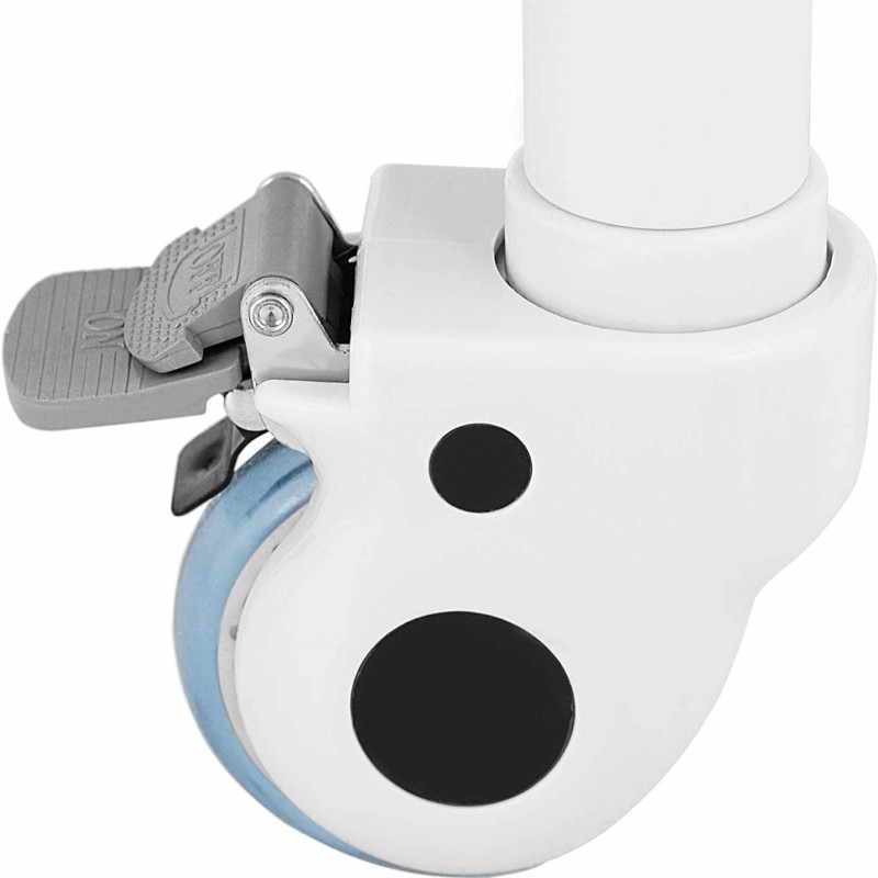 Kosmetinių procedūrų laboratorinis vežimėlis su 3 lentynomis 60 x 36 x 99 cm 30 kg