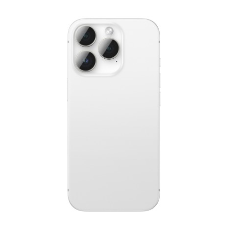 
Grūdintas stiklas su kameros objektyvo rėmeliu, skirtas „iPhone 16 Pro“ / „16 Pro Max“ – sidabrinis
