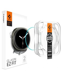 
Grūdintas stiklas, skirtas „Samsung Galaxy 8 44mm Glas.TR Ez-Fit“ - skaidrus
