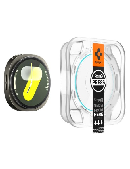 
Grūdintas stiklas, skirtas „Samsung Galaxy 8 44mm Glas.TR Ez-Fit“ - skaidrus
